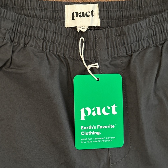NWT • Pact Men’s Organic Cotton Woven Stretch Twill Shorts - Picture 2 of 4